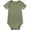 Army green, variant on Soft Bamboo Rayon Baby Boys Short Sleeve Bodysuit Solid Color Onesie for Newborn Girls