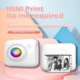 thumbnail image 3 of Dsseng Mini Printer Sticker Thermal Printer  Bluetooth Portable Phone Print Pods Sticker Maker for Pictures  Photos  Journals  DIY  Compatible with Phone, 3 of 5