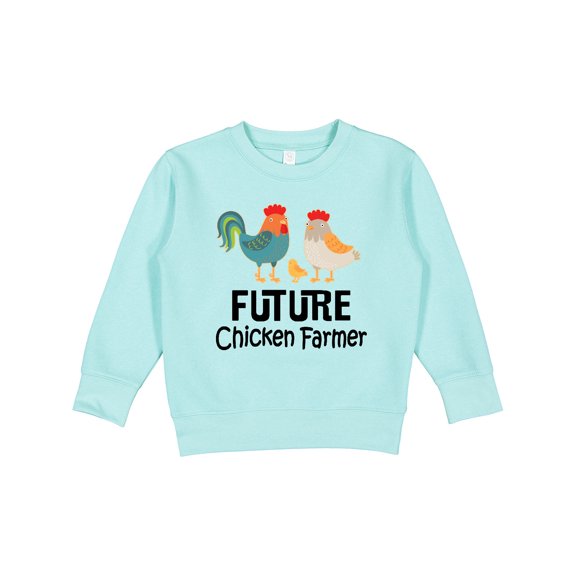 Inktastic Future Chicken Farmer Childs Toddler Sweatshirt