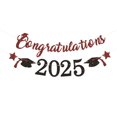 thumbnail image 1 of Hearth & Gear Red And Black Congratulations Banner Graduation Decorations 2025 Class Of 2025 Decorations Graduation Banner Grad Party Decorations 2025 Hanging Snowflakes from Ceiling Window Light, 1 of 7