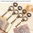 thumbnail image 2 of Greensen 4pcs/pack Mini Simple Vintage Pull Rings Cosmetic Case Jewelry Box Attachment Handle,Drawer Pull,Pull Ring, 2 of 8