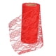 thumbnail image 1 of 10 Yardas De Largo Decoración Para Fiesta De Boda Camino De Mesa Marco Para Silla Rollo De Tul De Encaje Floral Caliente(Rojo), 1 of 5