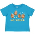 thumbnail image 3 of Inktastic Happy Hanukkah with Cute Dreidels Boys or Girls Toddler T-Shirt, 3 of 5