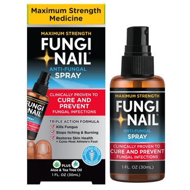 Fungi-Nail Anti-Fungal Foot Spray, Kills Fungus That Can Lead to Nail & Athlete’s Foot with Tolnaftate & Clinically Proven to Cure Infections - 1 oz