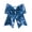 Blue, variant on Augusta sportswear Women's Sequin Cheer Hair Bow - 6702