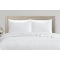 thumbnail image 2 of Chezmoi Collection Linden 3-Piece Floral Leaves Reversible Cotton Quilt Set, 2 of 8