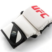 UFC MMA Sparring Gloves - S/M, White - All-In-One Training Essential - Boxing Protection with MMA Versatility