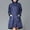 Dark Blue, variant on Women's Lightweight Raincoat Windbreaker Mid Long Hiking Hoodie Jacket (Hot Pink XXL)