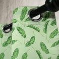 thumbnail image 3 of Ambesonne Jungle Grommet Curtain, Oceanic Climate Palms, 50" x 72", Fern and Pale Green, 3 of 6