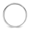 thumbnail image 2 of Sterling Silver Rhodium-plated Cut-Out Polished Wave Band Ring, 2 of 6