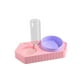 thumbnail image 5 of Platos de Comida Yuyangstore para Gatos Doble Rosa Desmontable Antideslizante, 5 of 8