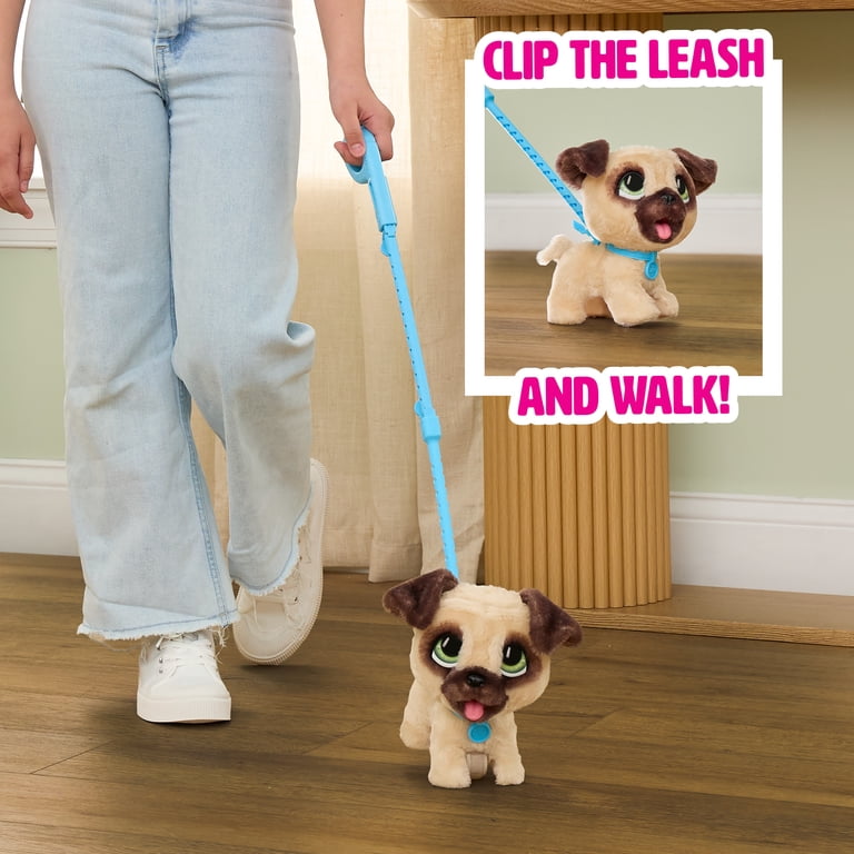 FurReal Poop-a-Lots Pug Interactive Walking Plush Puppy - Walmart.com
