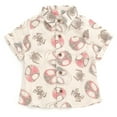 thumbnail image 4 of Marvel Spidey and His Amazing Friends Spider-Man Miles Morales Ghost-Spider Cotton Gauze Button Down Dress Shirt and Shorts Outfit Set Newborn to Toddler, 4 of 5