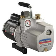Yellow Jacket Refrig Evacuation Pump,11.1 cfm,6 ft. 93590