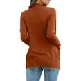 thumbnail image 4 of Gift for Girls Ofreoo Womens Cardigan Sweaters Casual Long Sleeve Solid Pocket Ladies Fall Outfits for Women 2024, 4 of 6