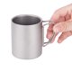 thumbnail image 5 of TOMSHOO 220/350/450/600ml taza de agua de titanio de doble pared taza de té y café, 5 of 8