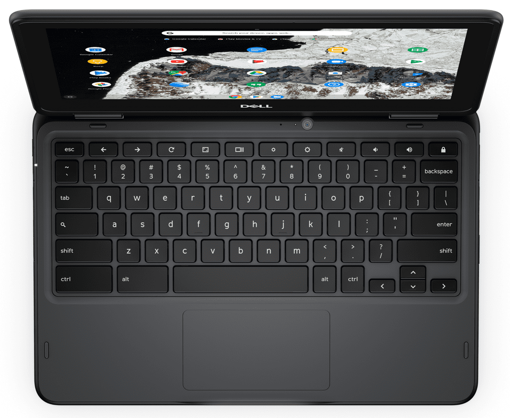 Dell Chromebook 3100 2 in 1 11.6''- Intel Celeron N4020 - 8GB RAM 32GB Storage - ChromeOS - Black