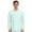 Mint Green, variant on Unisex Long Sleeve Chef Coat, Waterproof Oil-Resistant Buttoned Kitchen Uniform for Professional Chefs, Restaurant Hotel Catering Staff,Yellow XS