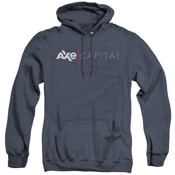 Billions Corporate Adult Heather Hoodie Sweatshirt Navy
