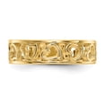 thumbnail image 5 of Real 14kt Yellow Gold Heart Ring Size: 6; for Adults and Teens; for Women and Men, 5 of 5
