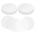 thumbnail image 1 of Uxcell 1.3in (34mm) Película para Insignias, 200 Pcs Película Protectora Plástica Circular Transparente para Suministros de Fabricación de Botones de Insignias DIY Artesanías, 1 of 6