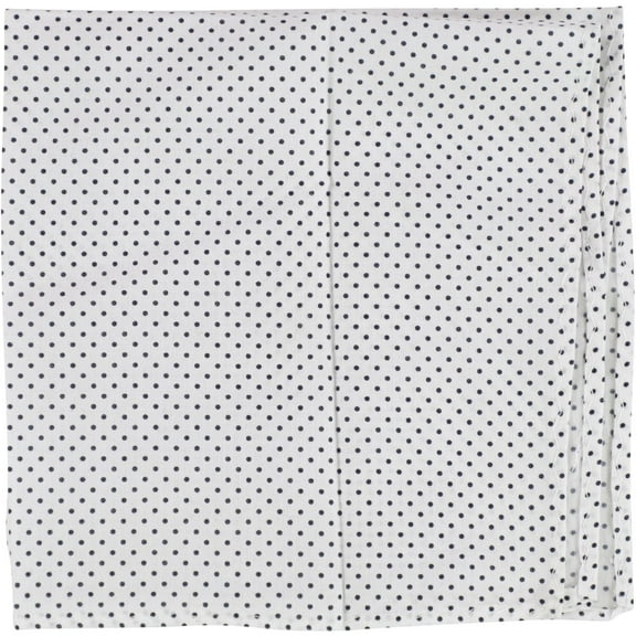 bar III Mens Polka Dot Pocket Square, White, One Size