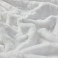 thumbnail image 5 of Madison Park Oversized Throw Brushed Long Faux Fur Soft All Season Throw Blanket for Bed Sofa Couch in White, 60x70", 5 of 6