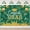 Green, variant on Navy Blue Gold Congrats Grad Backdrop Balloons Stars Confetti Class of 2026 Graduation Background Congratulate Graduate Party Decorations Banner Photo Booth Props
