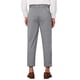 thumbnail image 3 of Pantalones de cuadros INSPIRE CHIC para hombre, de frente plano, colores contrastantes, patrón irregular, talla 30, negro y blanco, 3 of 5