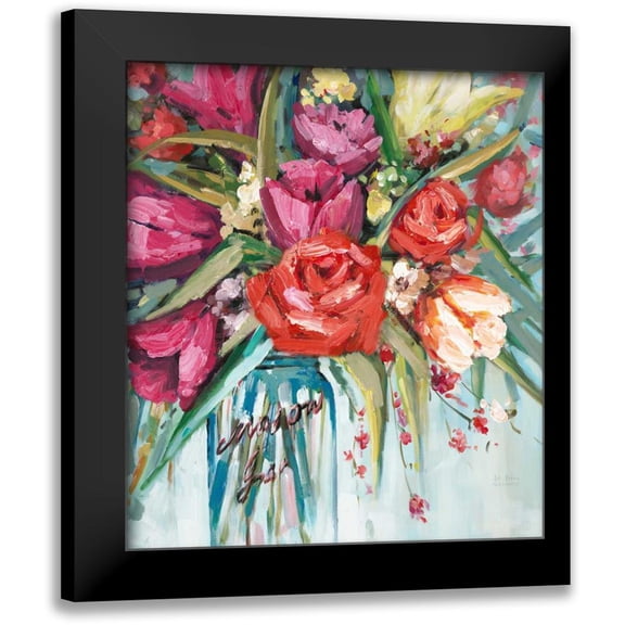 Art Atelier Alliance 12x13 Black Modern Framed Museum Art Print Titled - Mason Bloom 2