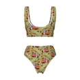thumbnail image 5 of Daiia Cartoon Fire Truck Women's Bikini Set Two Piece Swimsuit High Waisted Bikini Adjustable Straps Bikini Perfect for Beach, Pool, and Summer Vacation-XX-Large, 5 of 9