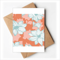 thumbnail image 1 of Green Orange Flower Paint Greeting Cards You are Invited Invitations, 1 of 3
