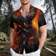 thumbnail image 2 of DGMIOCS Vêtements pour Hommes Coupe Classique Non Rétractable Tenue de Travail Orange TTTTG, 2 of 5