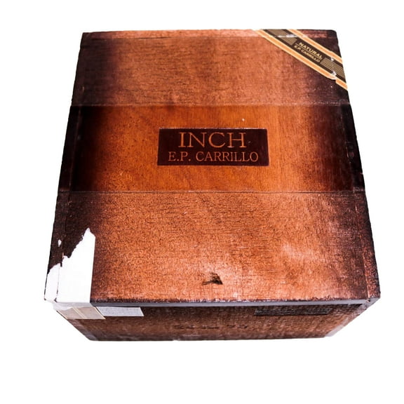 Inch No. 70 Empty Wood Cigar Box 7.75" x 7.25" x 5"