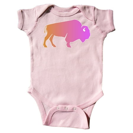

Inktastic Cute Buffalo for Girls Gift Baby Girl Bodysuit
