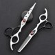 thumbnail image 1 of Tijeras profesionales para cortar el cabello, juego de 15 cm, con cuchillas de precisión y mango ergonómico., 1 of 3
