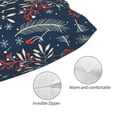 thumbnail image 5 of Salouo Merry Christmas Pattern Pillow Cases,1PC Pillow Covers with Envelope Closure Decorative Pillow Case for Bed Couch,Pillows Not Included-20"x30", 5 of 6