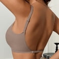 thumbnail image 5 of MEICHEN Trendy Solid Seamless Underwear Jelly Bras for Women Casual Push Up Full Coverage Bralettes Summer Fall Fashion Essentials Clothes, 5 of 7