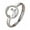 Womens, variant on Couple Rings 925 Sterling Silver Little Prince and Fox Rings Adjustable Opening Matching Animal Zodiac Design His and