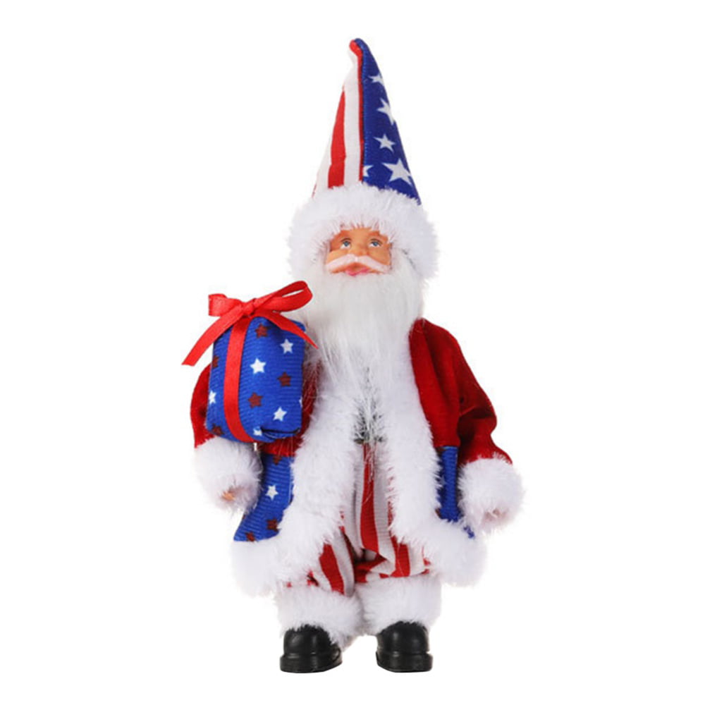 Christmas Holiday Winter Wonder Tidings Collection Santa Suit Set of 2 Ornaments 