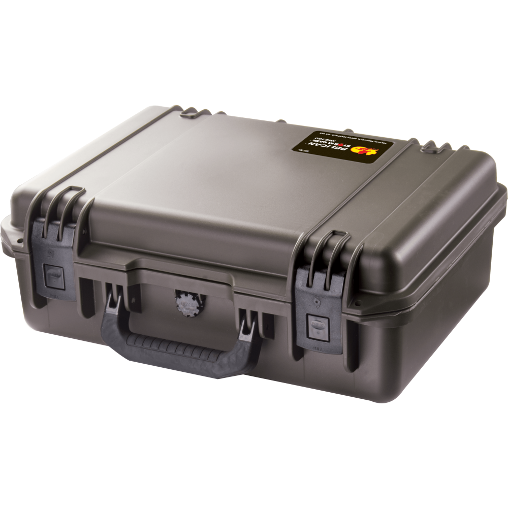 Pelican IM2300 CASE,171106,BLACK,w/BBBw/Foam Gun Case