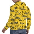 thumbnail image 6 of Salouo Vintage Excavator Pattern Men's Fall Hoodie Sweatshirt,Sport Hoodie with Pockets for Men Pullover Casual Hooded Sweatshirt-XX-Large, 6 of 7