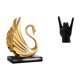 thumbnail image 1 of Figura Decorativa Con Gesto De Mano De Cisne, Colección De Estatuas, Pieza De Arte Moderno, Escultura De Animal Y Dedo Para Sala De Estar, Armario, Apartamento, Dormitorio, Decoración Del, 1 of 8