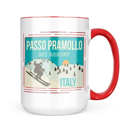 

Neonblond Passo Pramollo Ski Resort - Italy Ski Resort Mug gift for Coffee Tea lovers