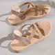 thumbnail image 4 of Karight Womens Wrap Around Flat Sandals with Comfortable Design for Summer Vacation Casual Fashion Footwear, 4 of 8