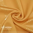 thumbnail image 3 of Deconovo Silver Wave Printed Blackout Curtains, Grommet Top Thermal Insulated Window Curtains for Bedroom (42 x 95 inch, Orange Flame, 2 Panels), 3 of 9