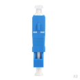 thumbnail image 1 of 2x Acoplamiento de Brida para Conexiones de Fibra Enchufe SC a Piezas de Enchufe LC, 1 of 9
