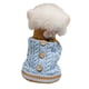 thumbnail image 1 of Methold Suéter lindo y de moda para mascotas de invierno para trajes de invierno elegantes y cálidos Ropa para mascotas de invierno Ropa para mascotas azul XS, 1 of 6