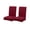 🥑 Red_Base#1462, variant on Set of 2 Dining Chair Covers Thick JacquardPolyester Slipcovers, Elastic Retractable Full Wrap, Dirt Resistant, Machine Washable, Multi Color