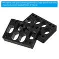 thumbnail image 4 of Uxcell 5/8"(15mm) Skateboard Riser Pads, 10Pcs Plastic Skateboard Angle Wedge Shock Pads, Black, 4 of 5